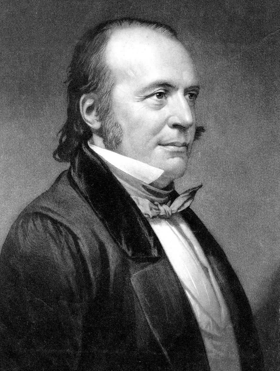 Jean Louis Rodolphe Agassiz 1807-1873 zoologue et heologue susse americain - 瑞士裔美国动物学家和地质学家 作者 未知艺术家