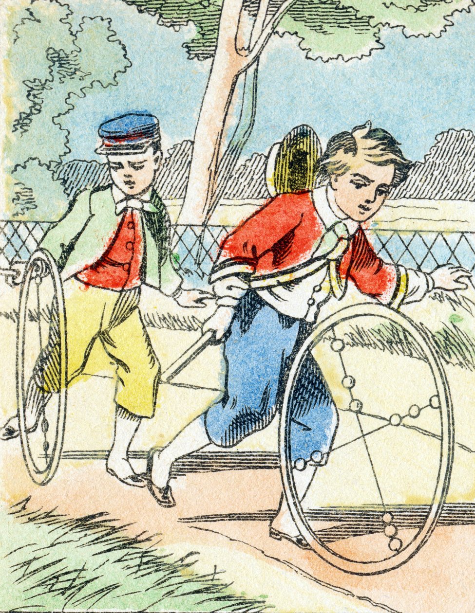 游戏：The Hoops - Child Entertainment Alphabet c.1890（石版画） 作者 不明