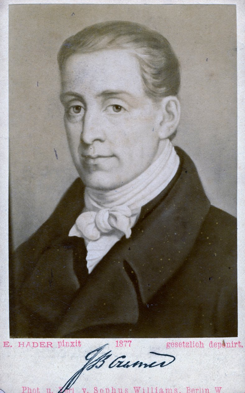 Johann Baptist Cramer 作者 不明