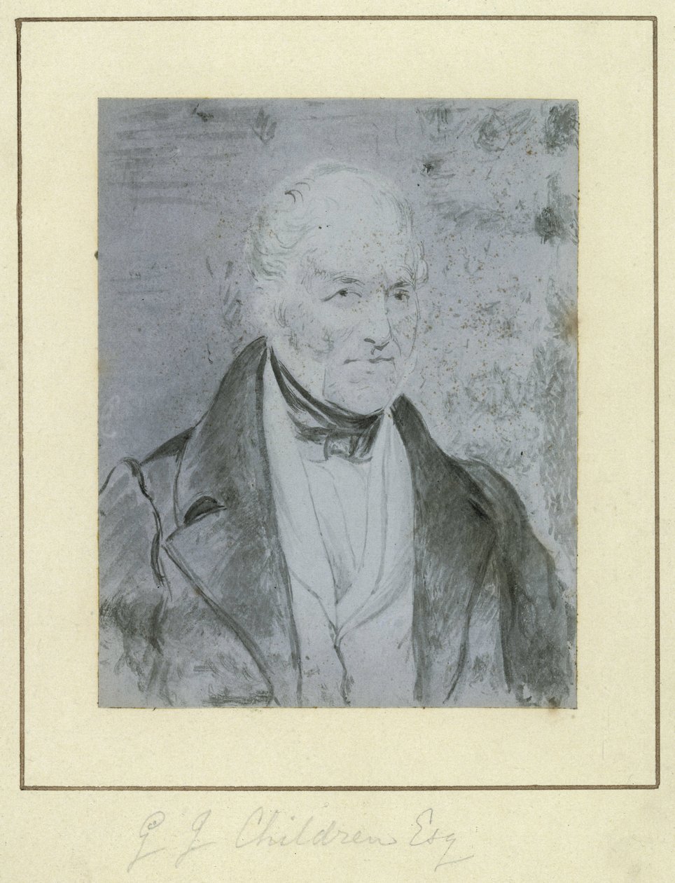 John George Children，英国科学家，约1841年 作者 不明