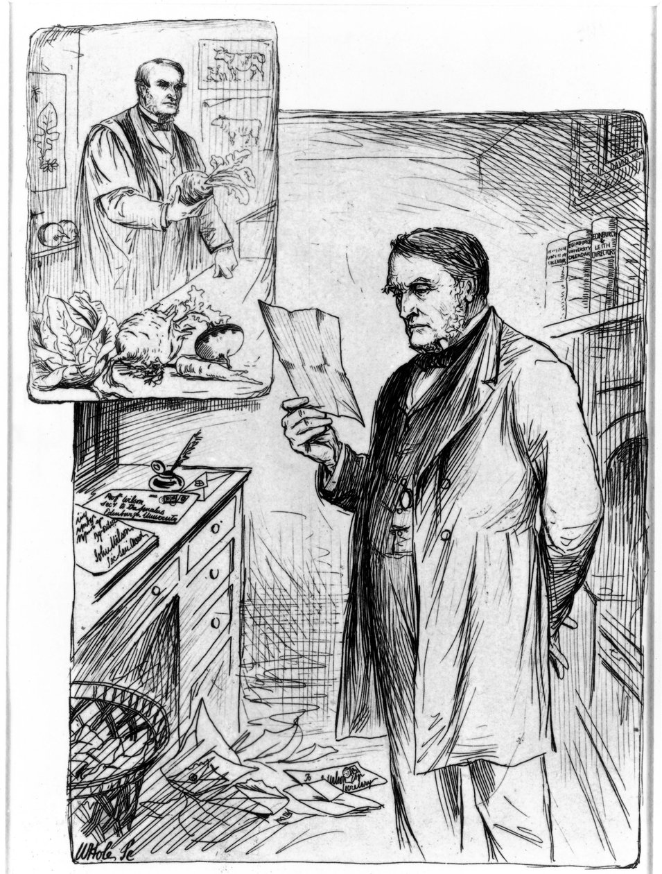 约翰-威尔逊，英国农业学家，约1860年 作者 不明