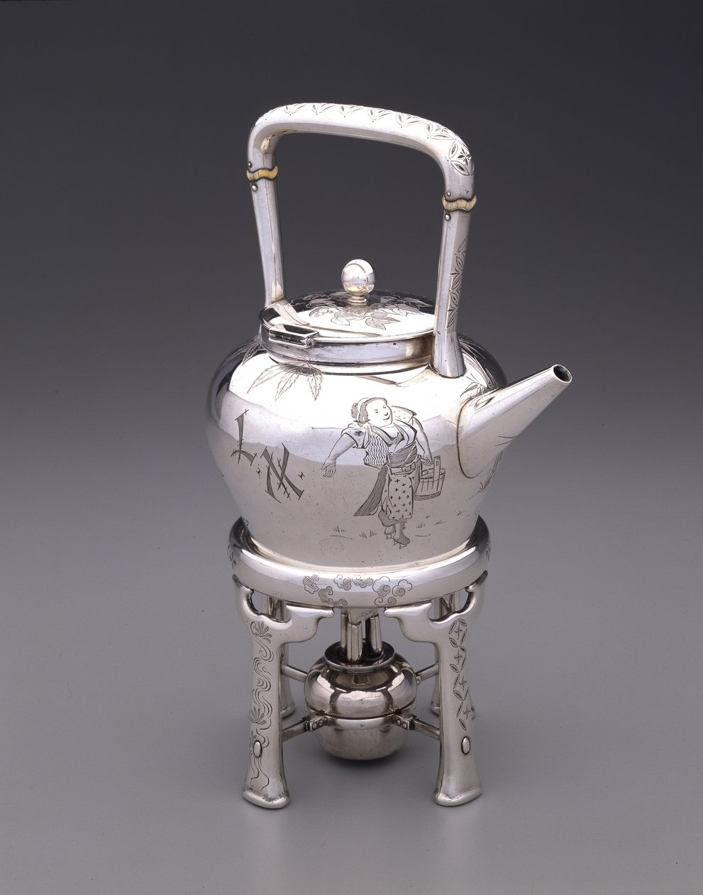 立式水壶，1879年 作者 不明