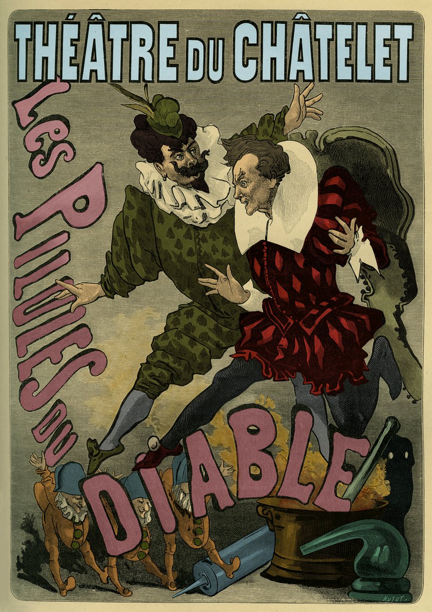 Les Pilules du Diable - 魅力广告海报 作者 未知艺术家