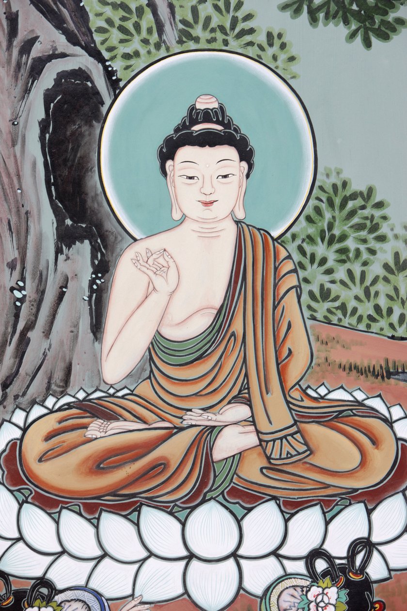 佛陀的生活教学，首尔，Coree du Sud 作者 不明