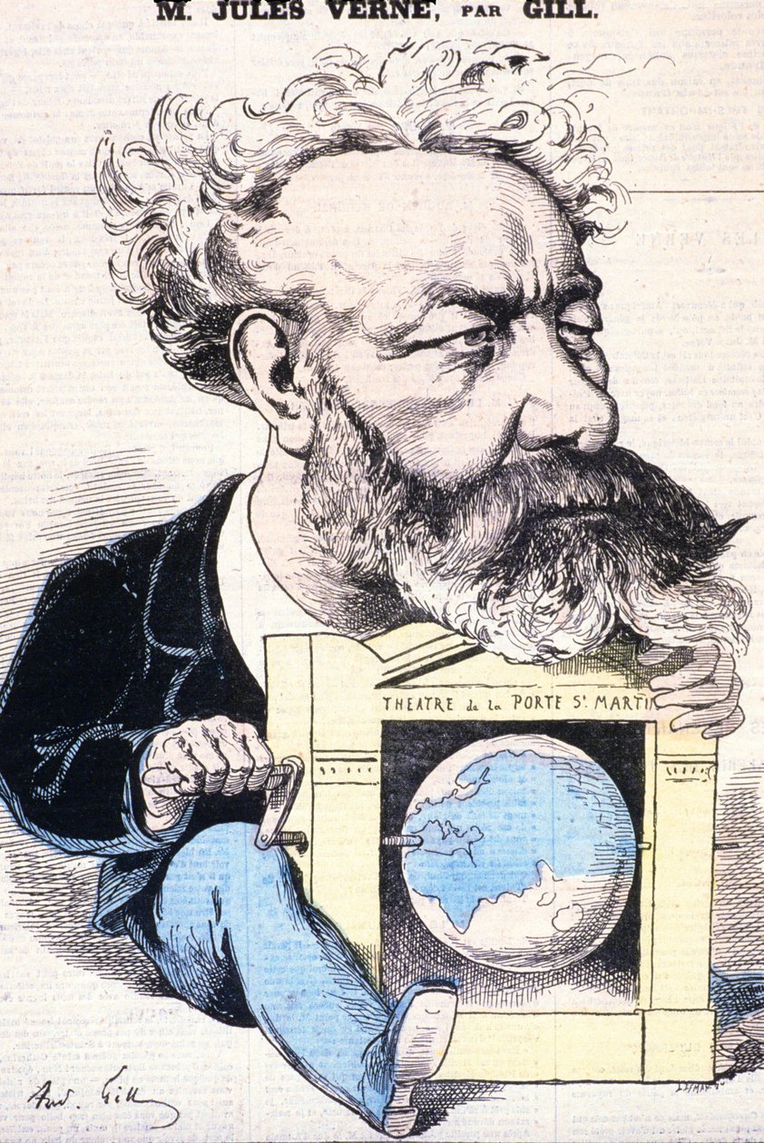 Loire Atlantique N* 183 - Nantes - Musee Jules Verne - Gill的漫画 作者 不明