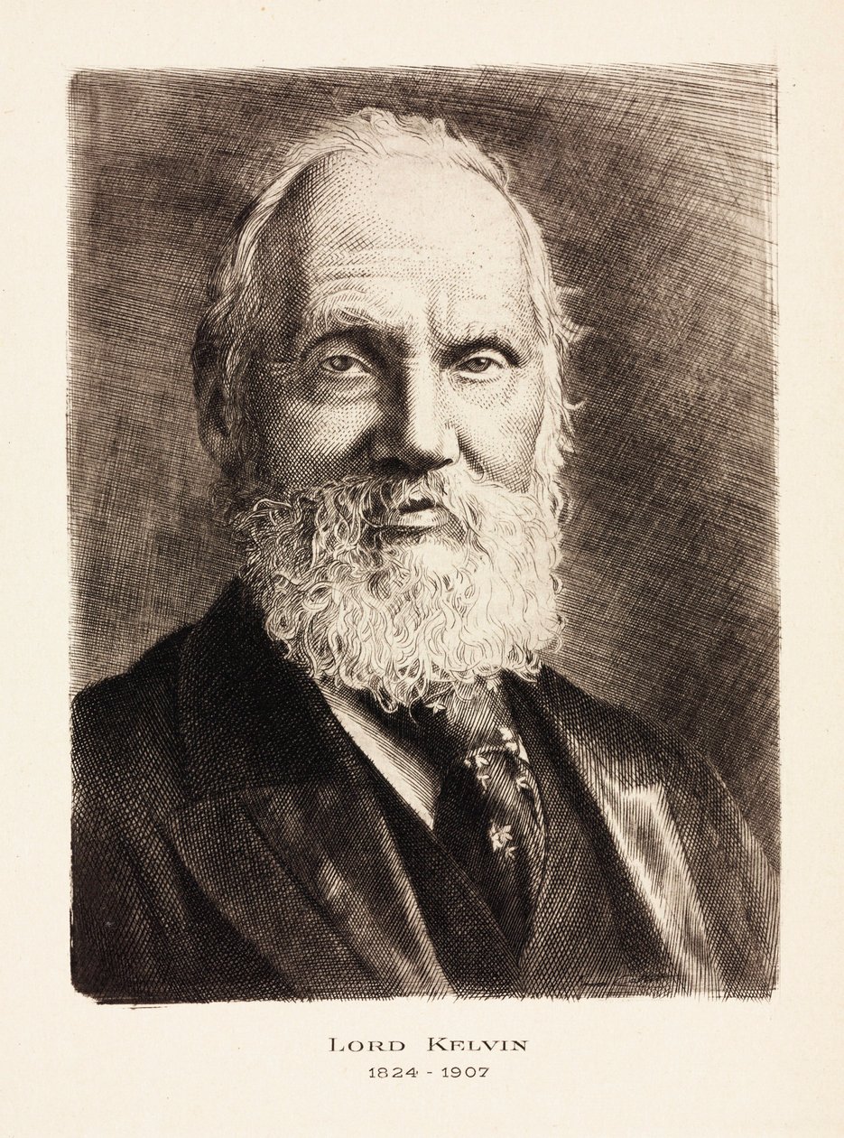 Lord Kelvin, Scottish engineer, mathematician and physicist, c 1900 作者 不明