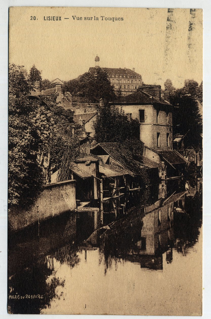 诺曼底，卡尔瓦多斯省（14），利雪：图克河边的房屋 - 明信片日期：1934年 作者 未知艺术家