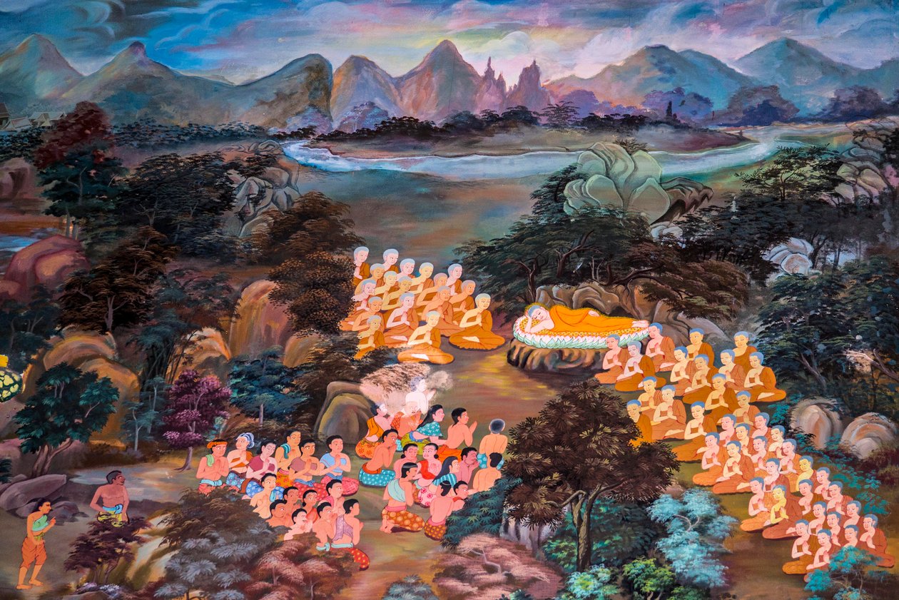 泰国，Wat bang riang，Thub Pat/绘画，Wat bang riang，Thub Pat，攀牙，泰国，亚洲 (照片) 作者 未知艺术家