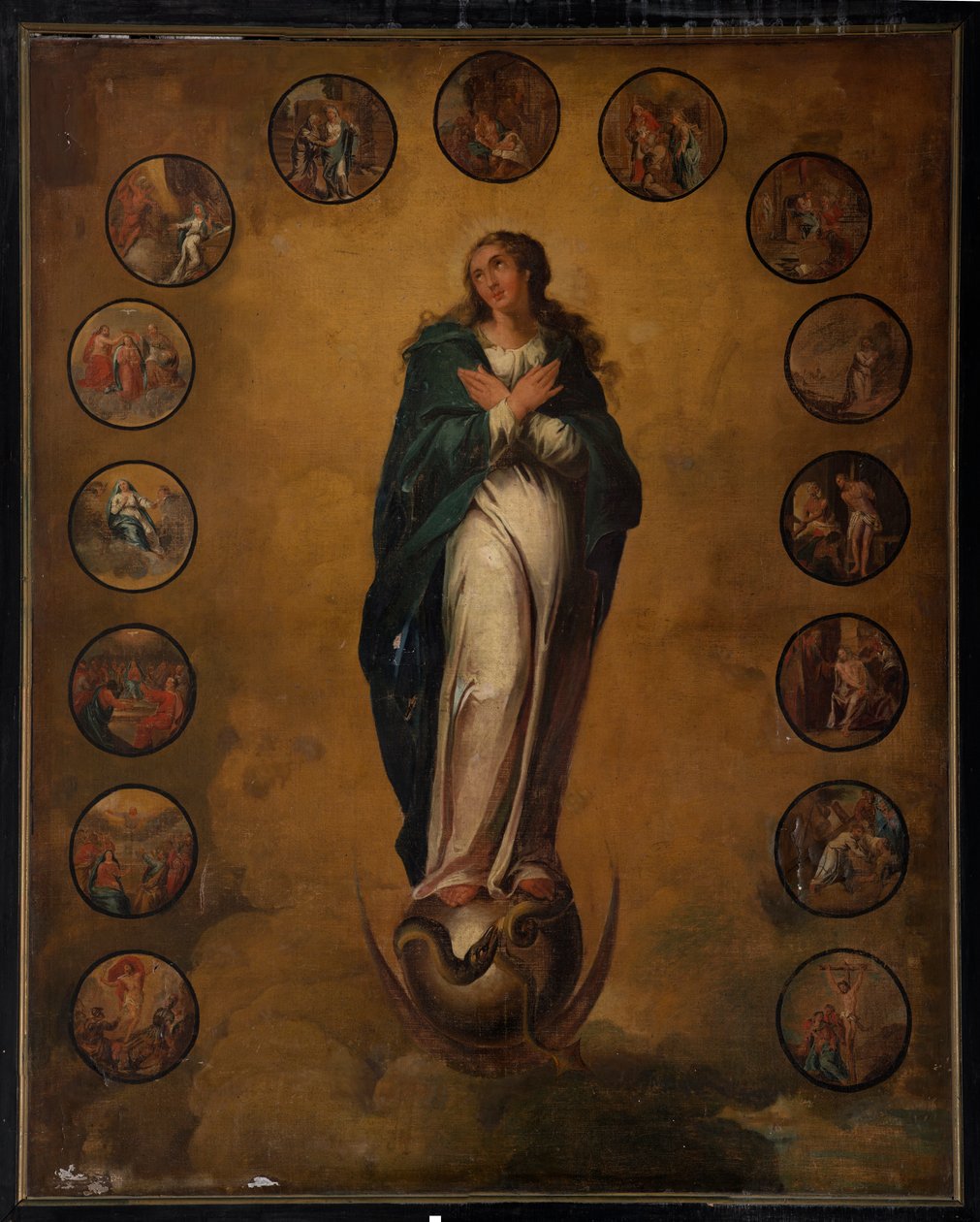 Parish church (Parochiekerk Sint-Walburga). Painting.   1428476   zh       chinese Successfully Translated  Original: Enthroned Madonna and Infant Jesus Translat: Enthroned Madonna and Infant Jesus 1401707 zh chinese Successfully Translated Original: The V 作者 未知艺术家