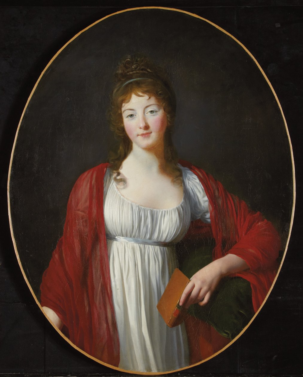 戴安娜·西米安（Diane de Simiane）的肖像，约1800年 作者 不明