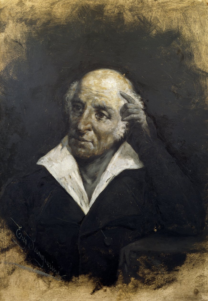 意大利政治家和法学家多梅尼科-罗塞蒂（Trieste 1774-1842）的画像 作者 未知艺术家