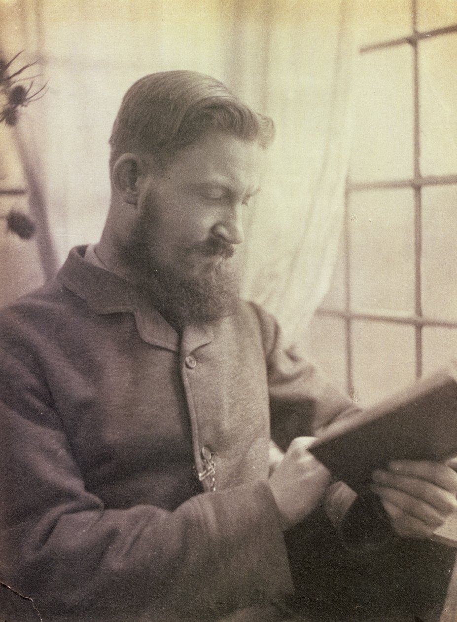 乔治·萧伯纳 (1856-1950) 年轻时的肖像 作者 不明