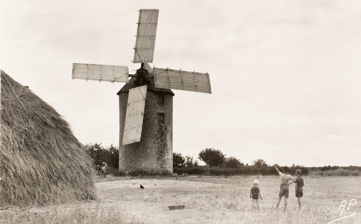 明信片/Moulin de Kervoyal/Finistere/Brittany/法国 作者 未知艺术家