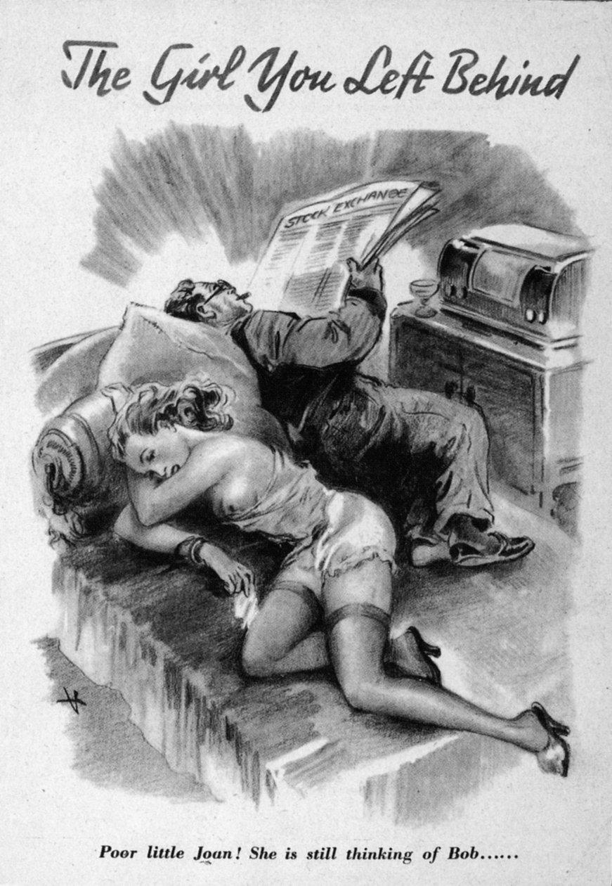宣传。你留下的那个女孩1941 作者 不明