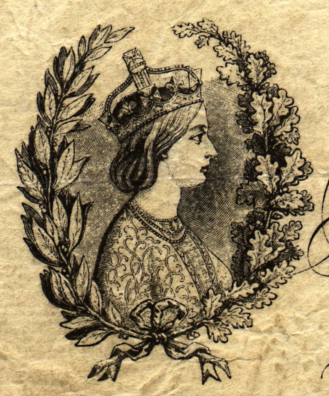维多利亚女王 1840 -1901 （印刷品） 作者 未知艺术家