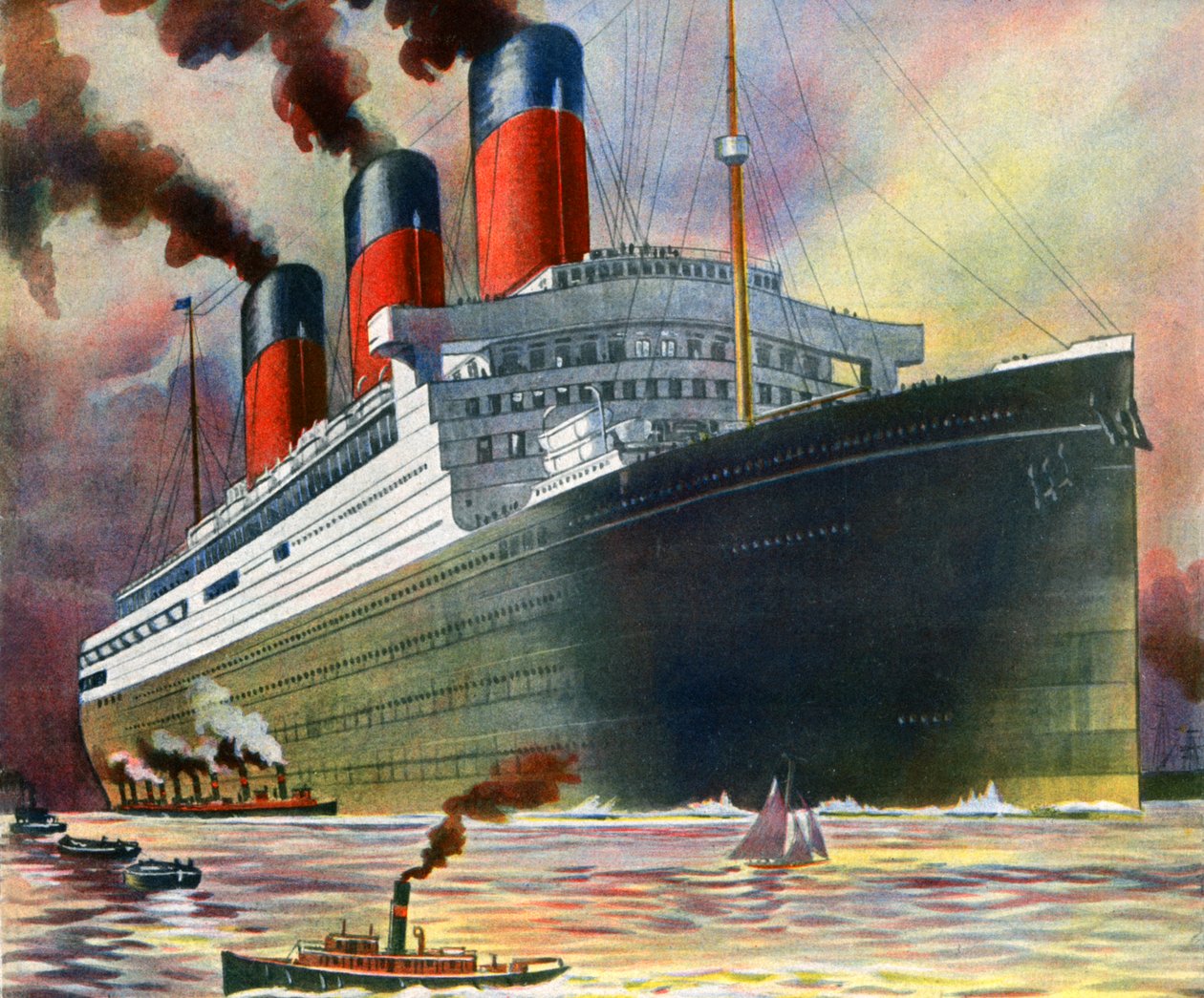 RMS Majestic号 作者 未知艺术家