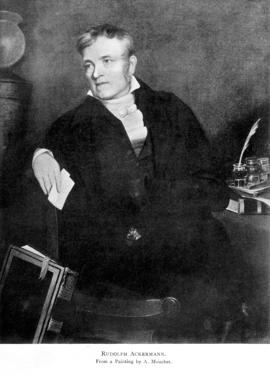 Rudolph Ackermann，德国出版商，19世纪初 作者 不明