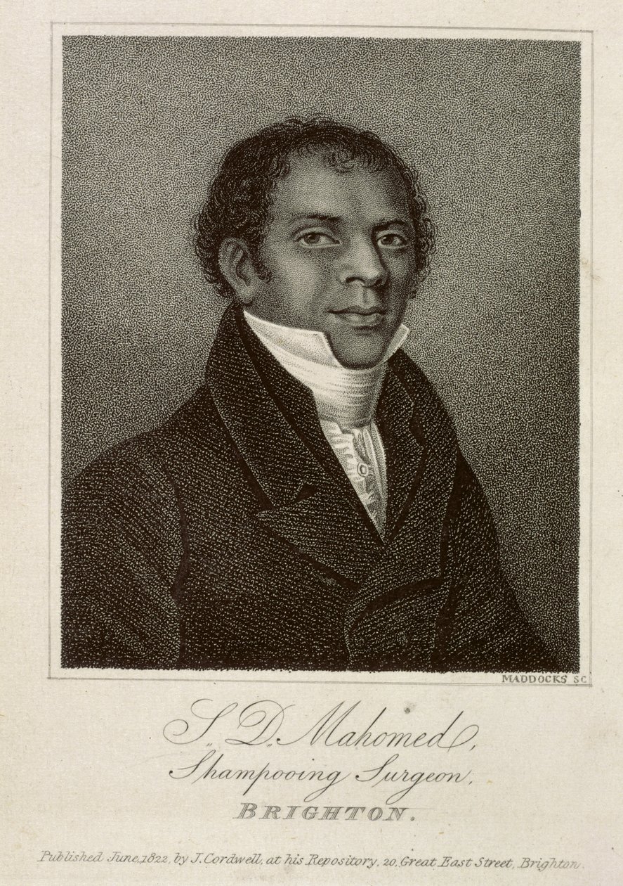 S.D. Mahomed，洗发外科医生，布莱顿，1826 年 作者 未知艺术家