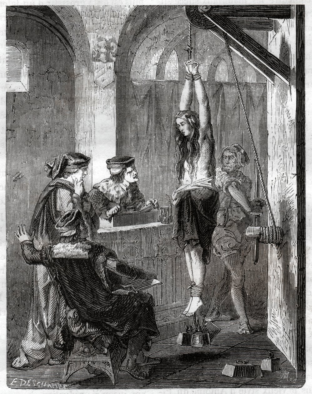 Sorciere au Moyen.中世纪的女巫。 作者 尼古拉斯·利兹