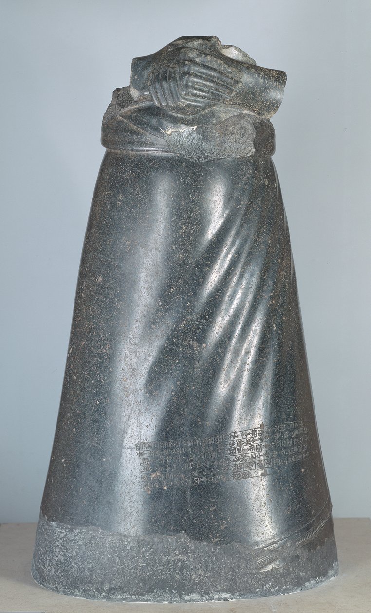 阿卡德国王马尼什图苏雕像，阿卡德时期，公元前 2250 年（闪长岩） 作者 不明