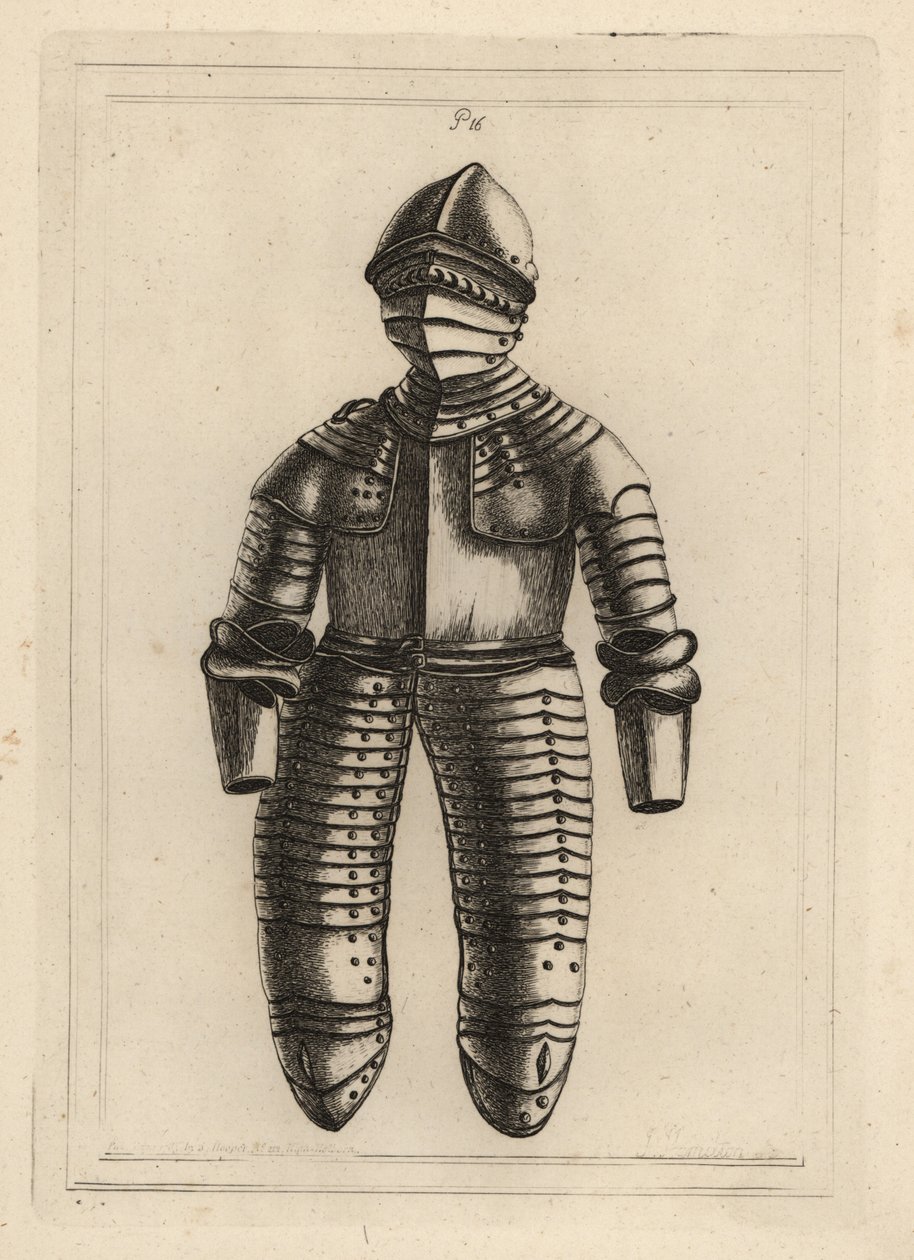 Suit of horseman