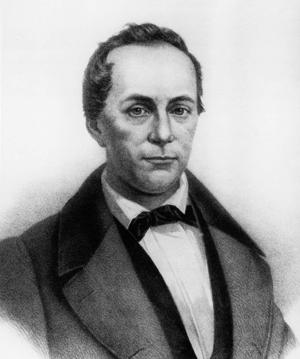 瑞士联邦Josef Munzinger（黑白照片）。 作者 不明