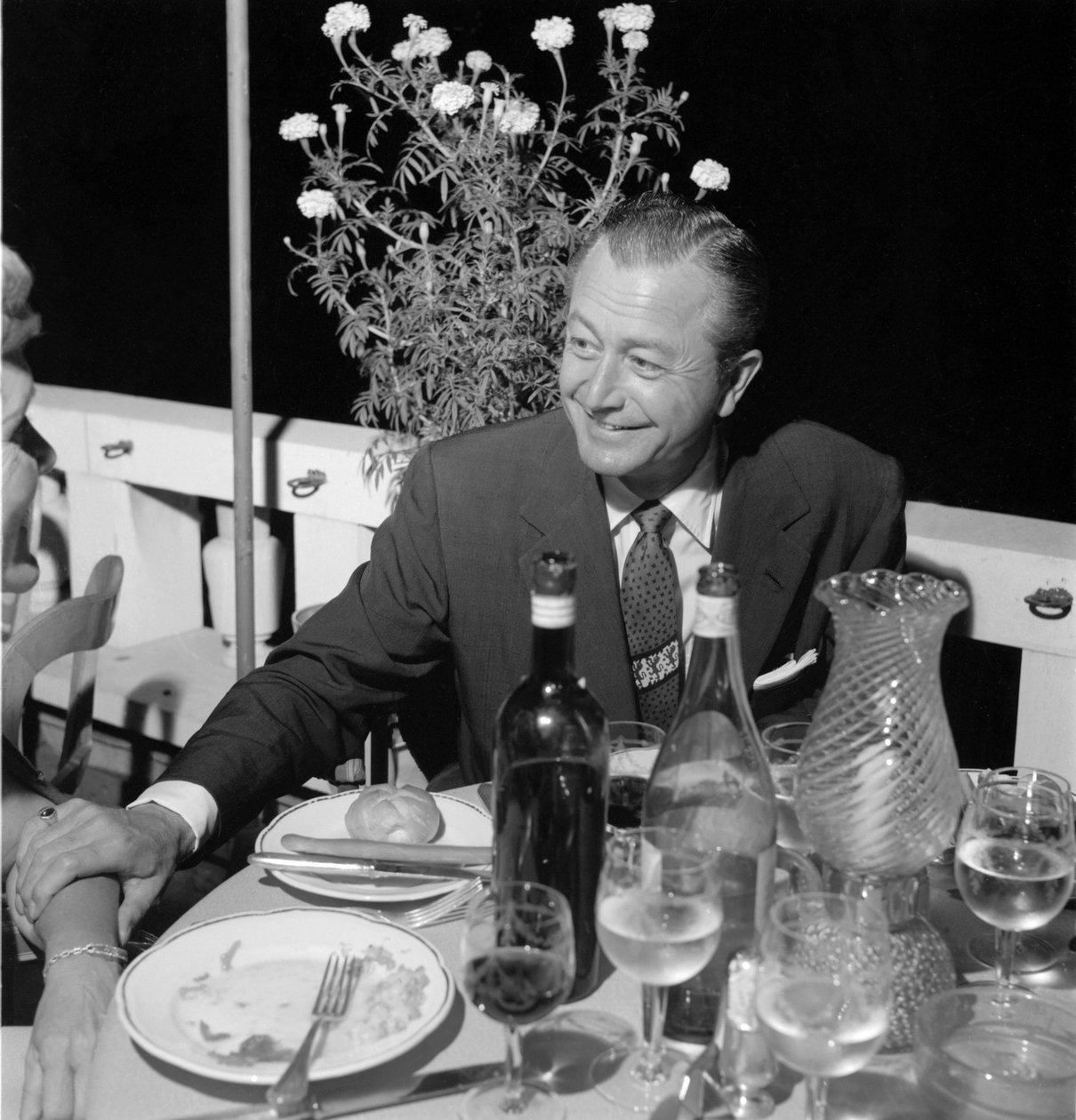 演员、导演 Robert Young 在 VENICE LIDO - 1954 作者 不明