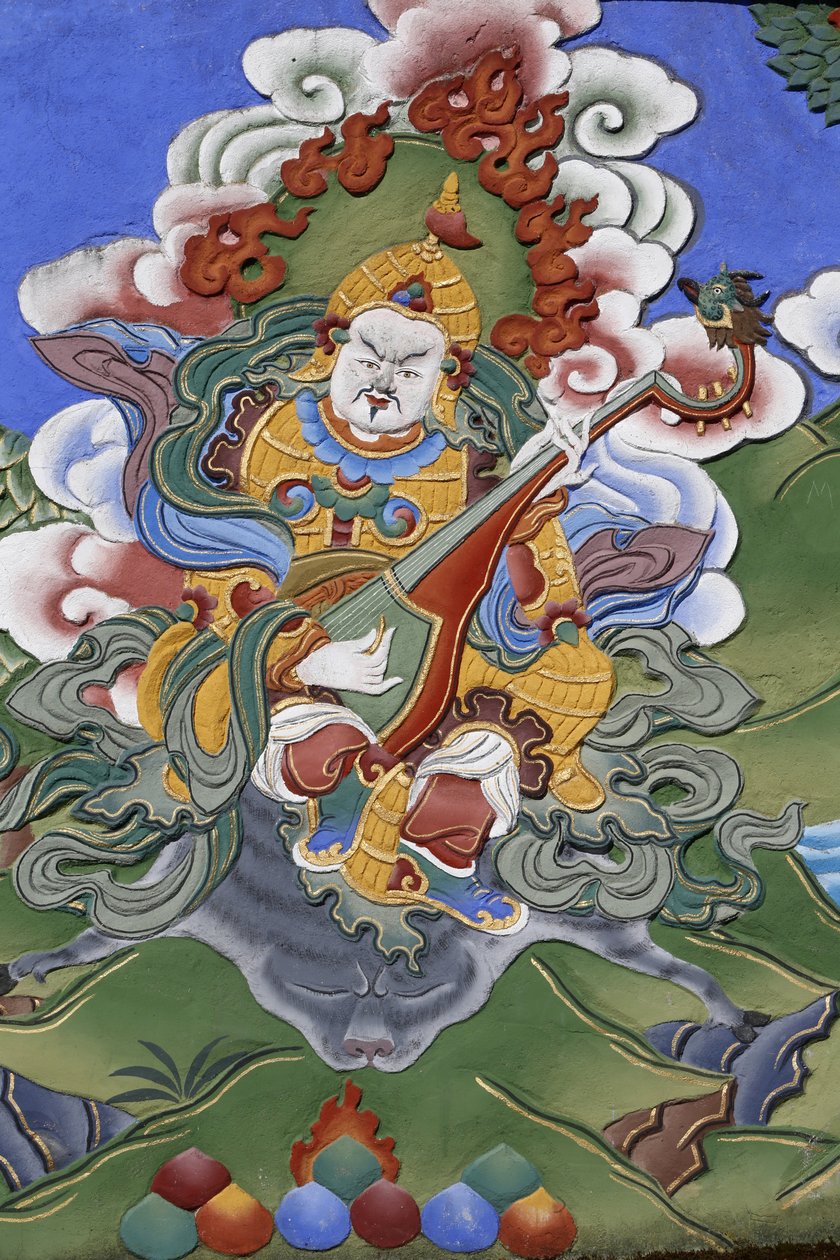 千佛寺大相国寺众护法，法国拉布莱。 作者 不明