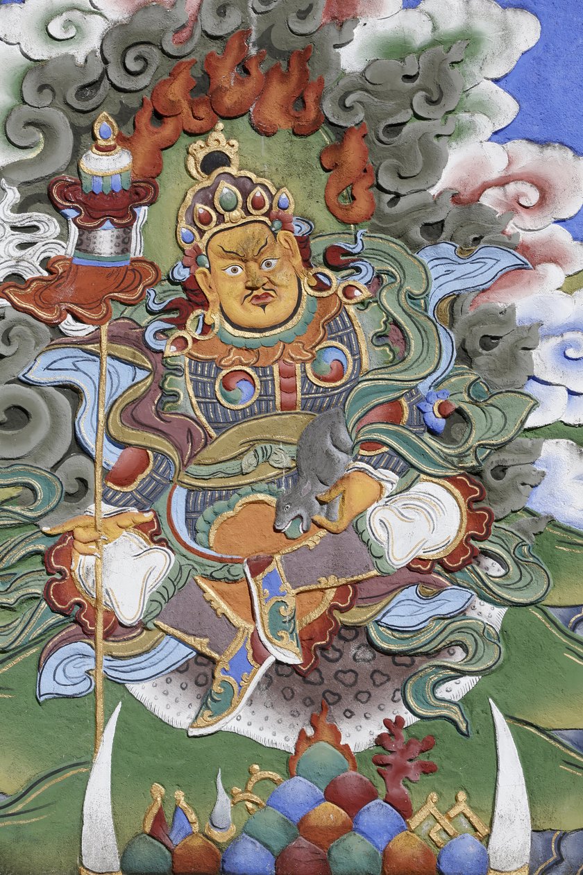 千佛寺大相国寺众护法，法国拉布莱。 作者 不明