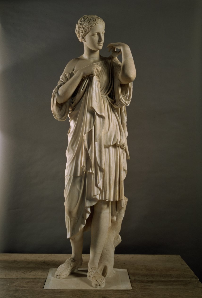 The Diana of Gabii, Roman (marble) (see also 157901) 作者 不明