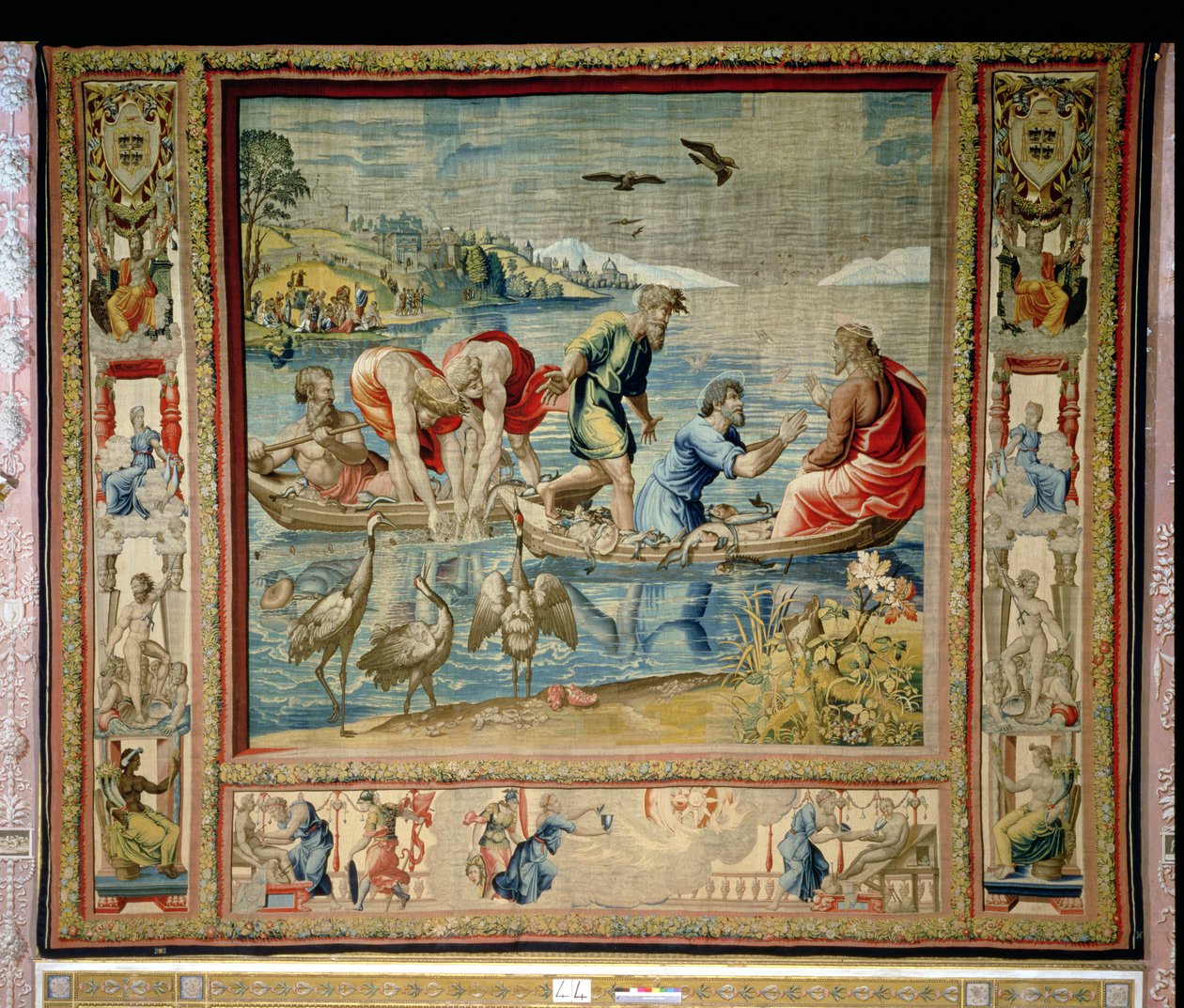 The Miraculous Draught of Fishes, from the Brussels Tapestries, replicas of Raphael