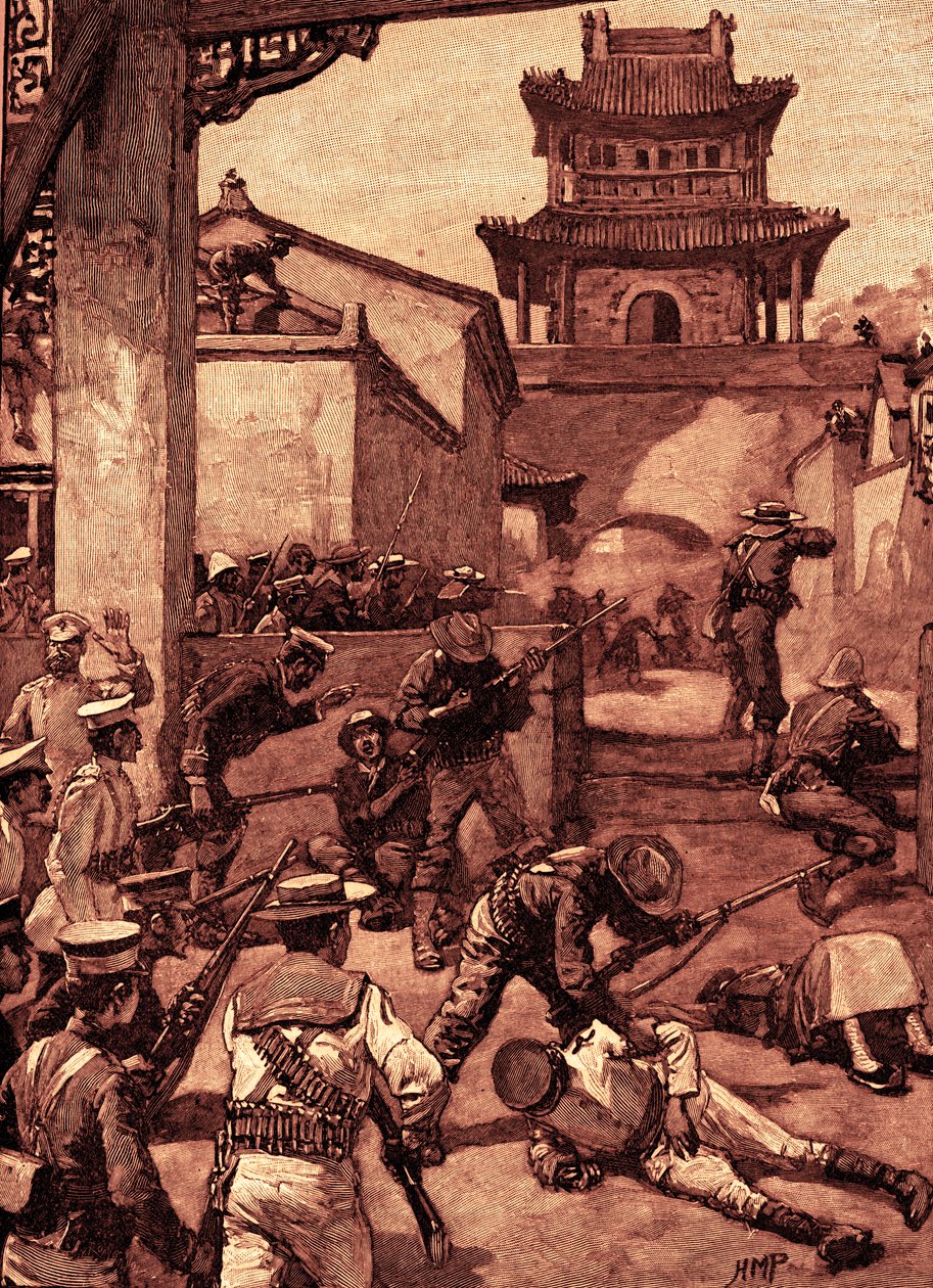 中国战争：天津之战 作者 未知艺术家