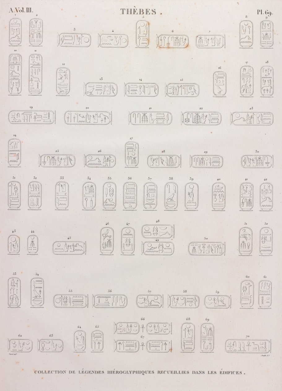 底比斯：象形文字 作者 不明