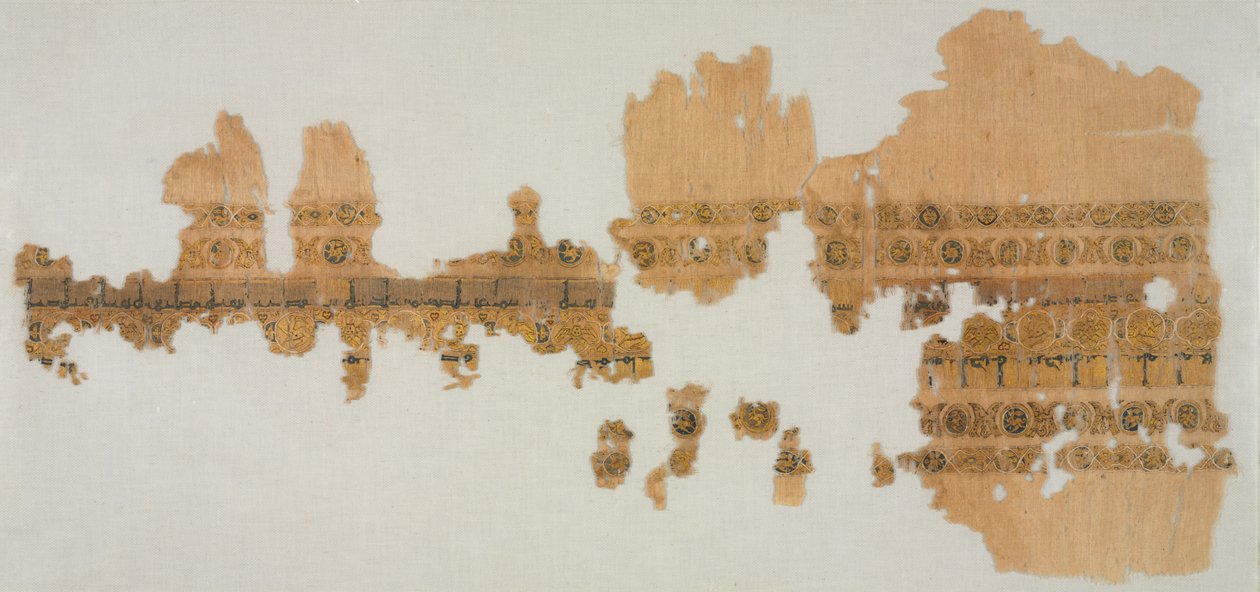镶有金的提拉子（1094-1101） 作者 不明