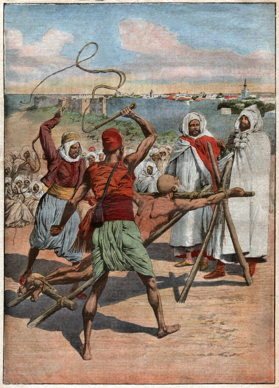 Tortures au Maroc.在摩洛哥的酷刑。 作者 尼古拉斯·利兹