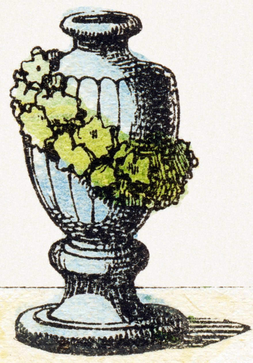 U-Urne-儿童娱乐字母c.1890（石版画） 作者 不明