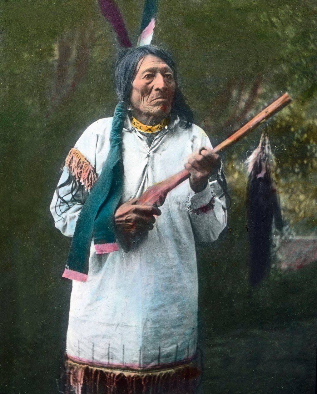 美利坚合众国，美国原住民医护人员肖像，C.1910（照片） 作者 未知艺术家