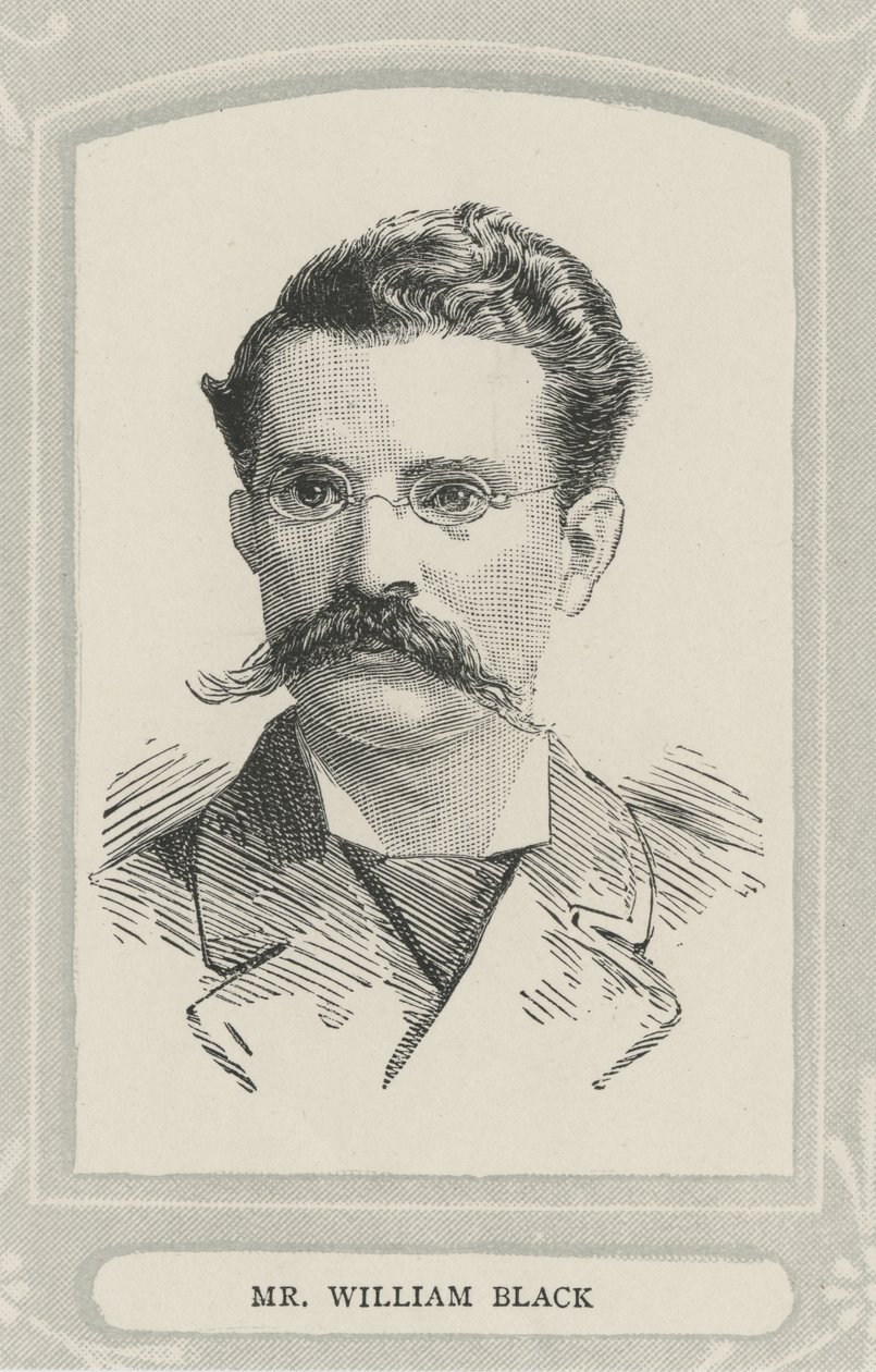 威廉-布莱克（1841-1898）（石版画 作者 不明