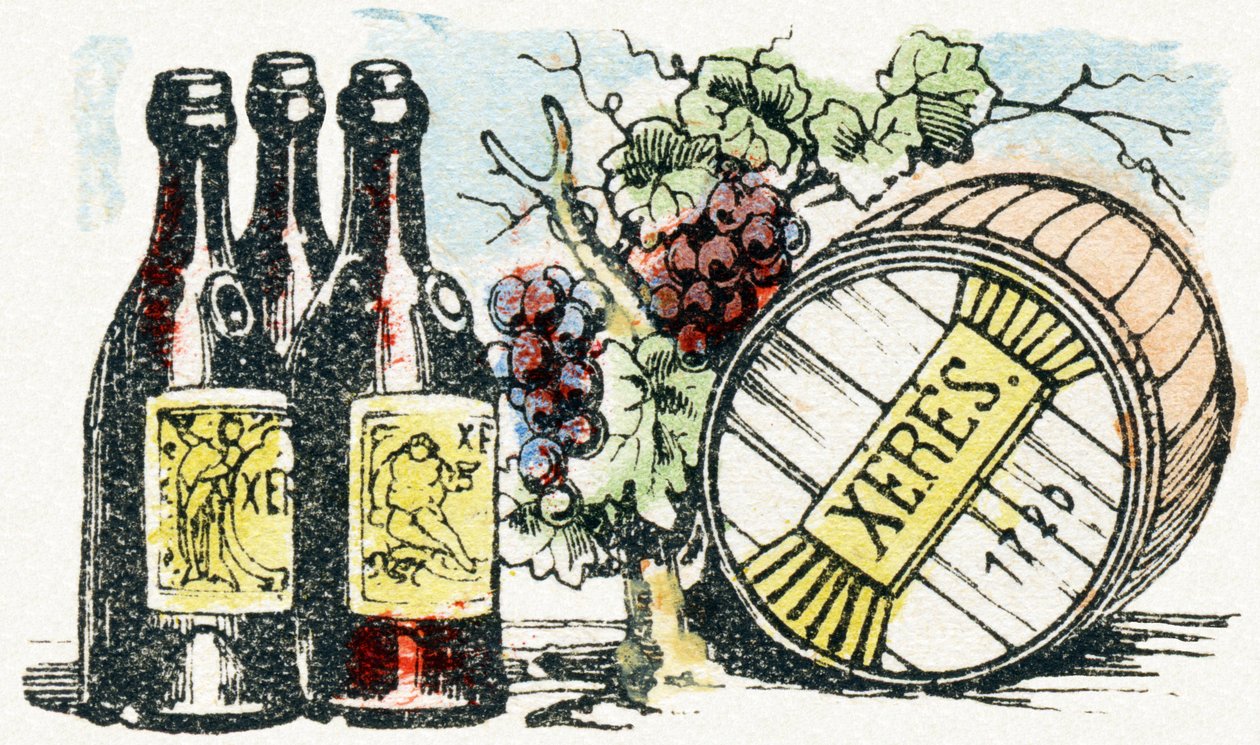 X - Xeres - Child Entertainment Alphabet c.1890（石版画） 作者 不明