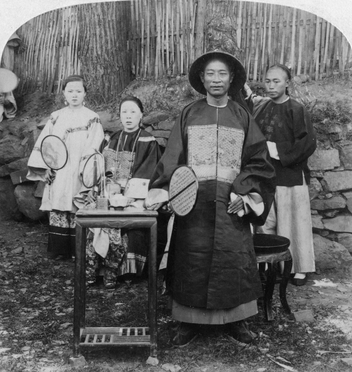内政部一名普通官员，海军国语，金荆州，中国，1900年 作者 安德伍德和安德伍德