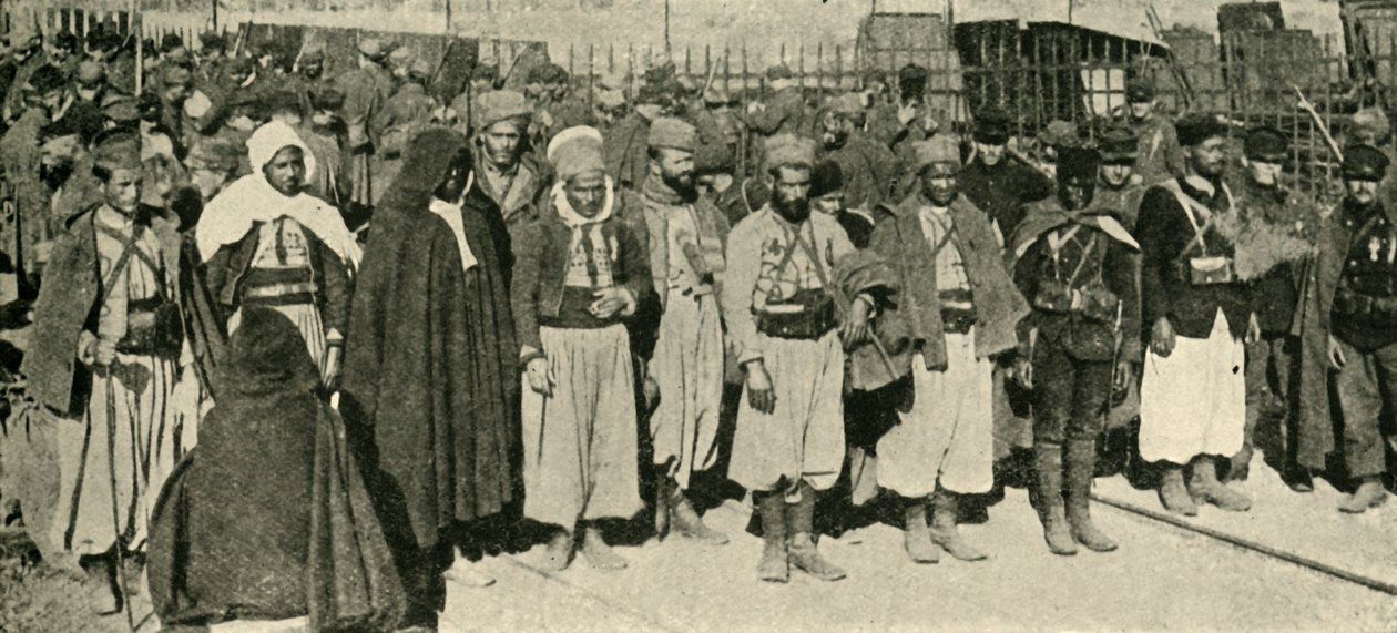 法国殖民军，1914-1918，c1920。 作者 安德伍德和安德伍德