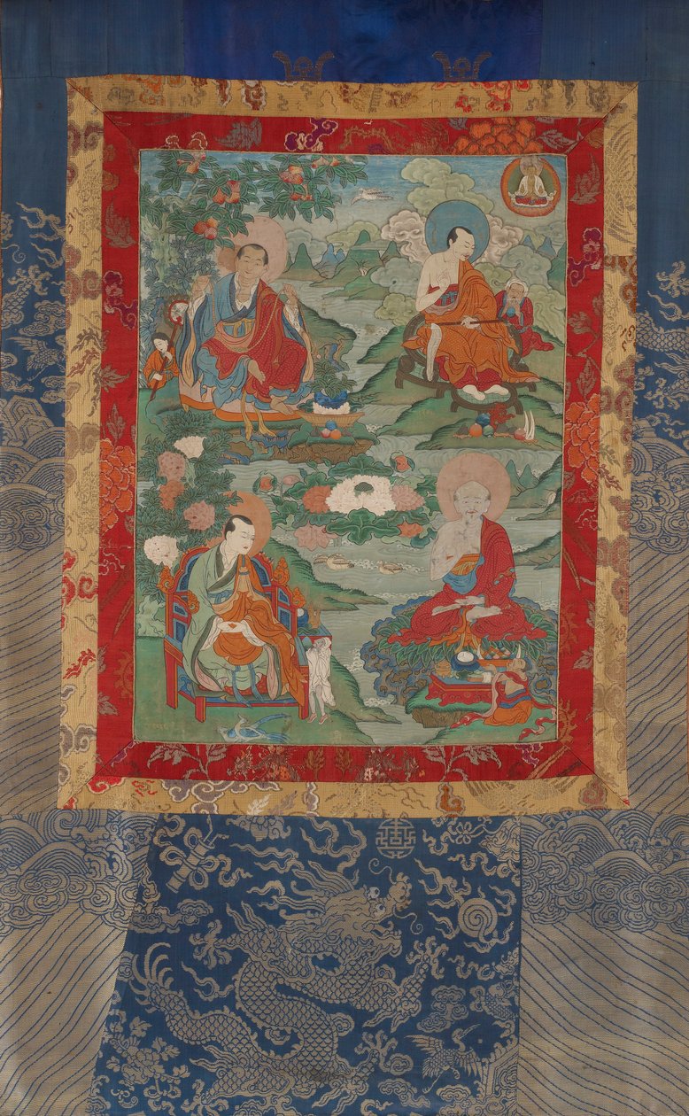 Arhats Kanakavasta，Vajriputra，Kanaka-Bharadvaja 作者 不明