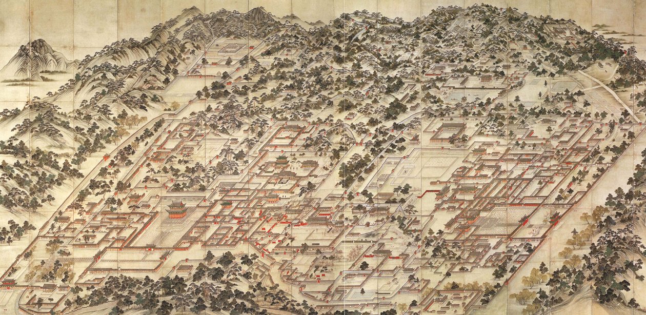 东宫的绘画 作者 不明