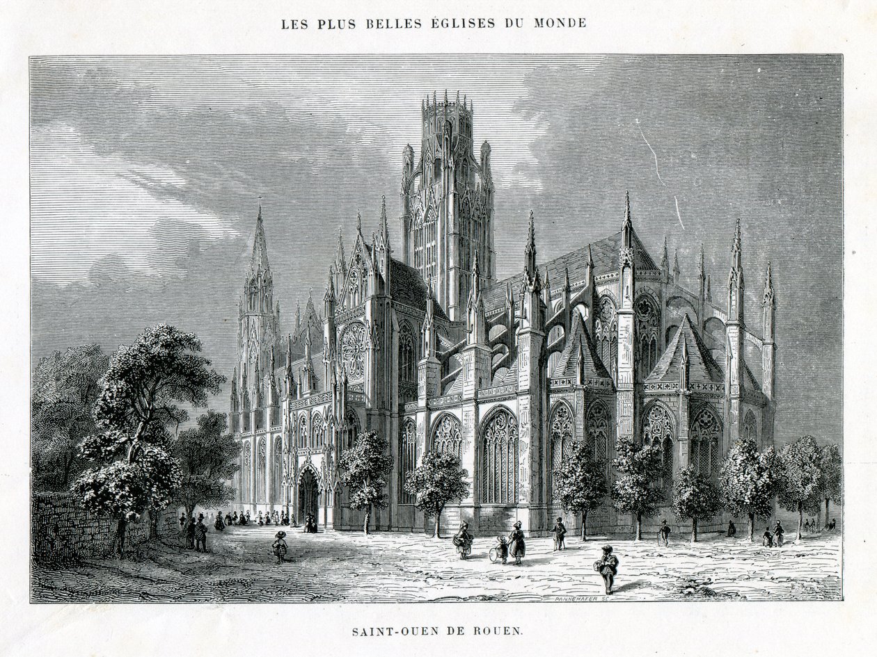 Saint-Ouen de Rouen 作者 不明