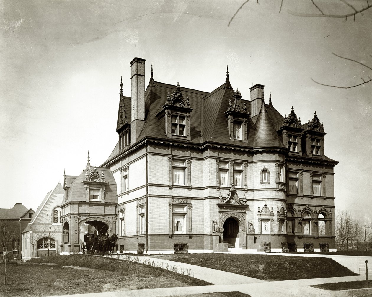 William K. Bixby Residence。 13波特兰广场。建造大约1895. W. Albert Swasey，建筑师 作者 不明