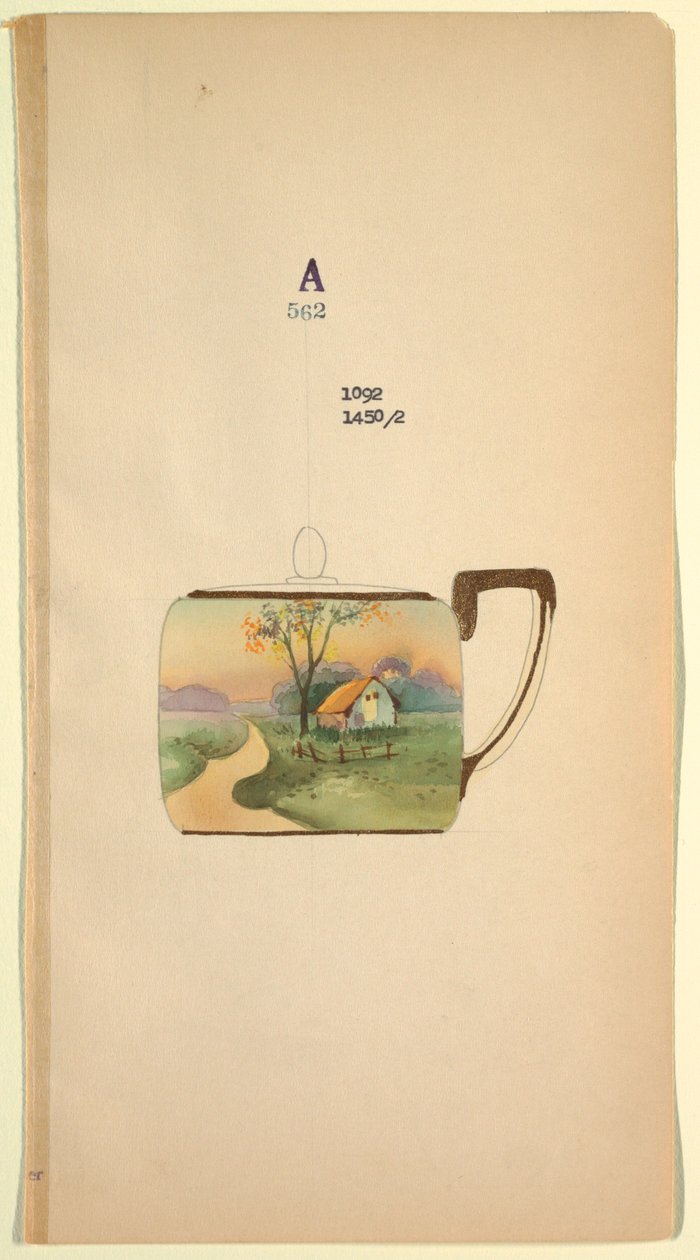 设计茶杯 作者 不明