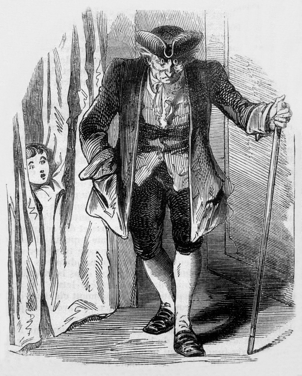The Sandman，Coppelius，来自ETA Hoffmann的短篇小说插图，来自The Night Pieces，1817雕刻 作者 未知未知
