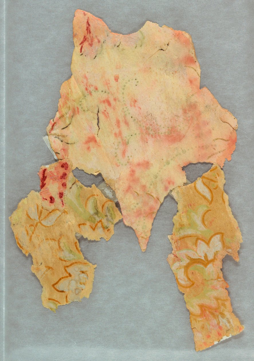 Sidewall  -  Fragment（USA），1870-75 作者 不明