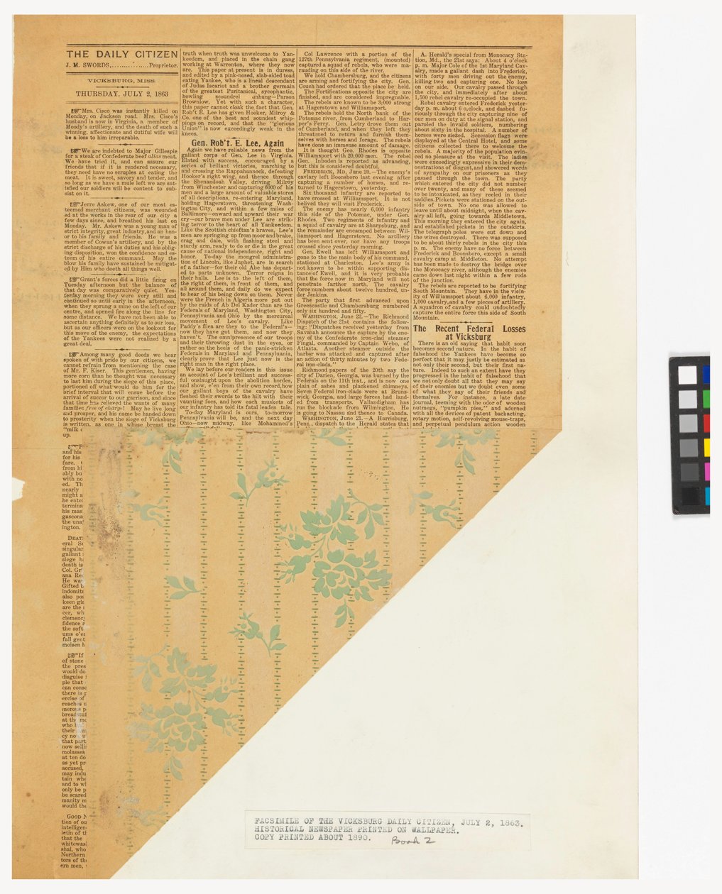 Sidewall，The Daily Citizen 作者 不明