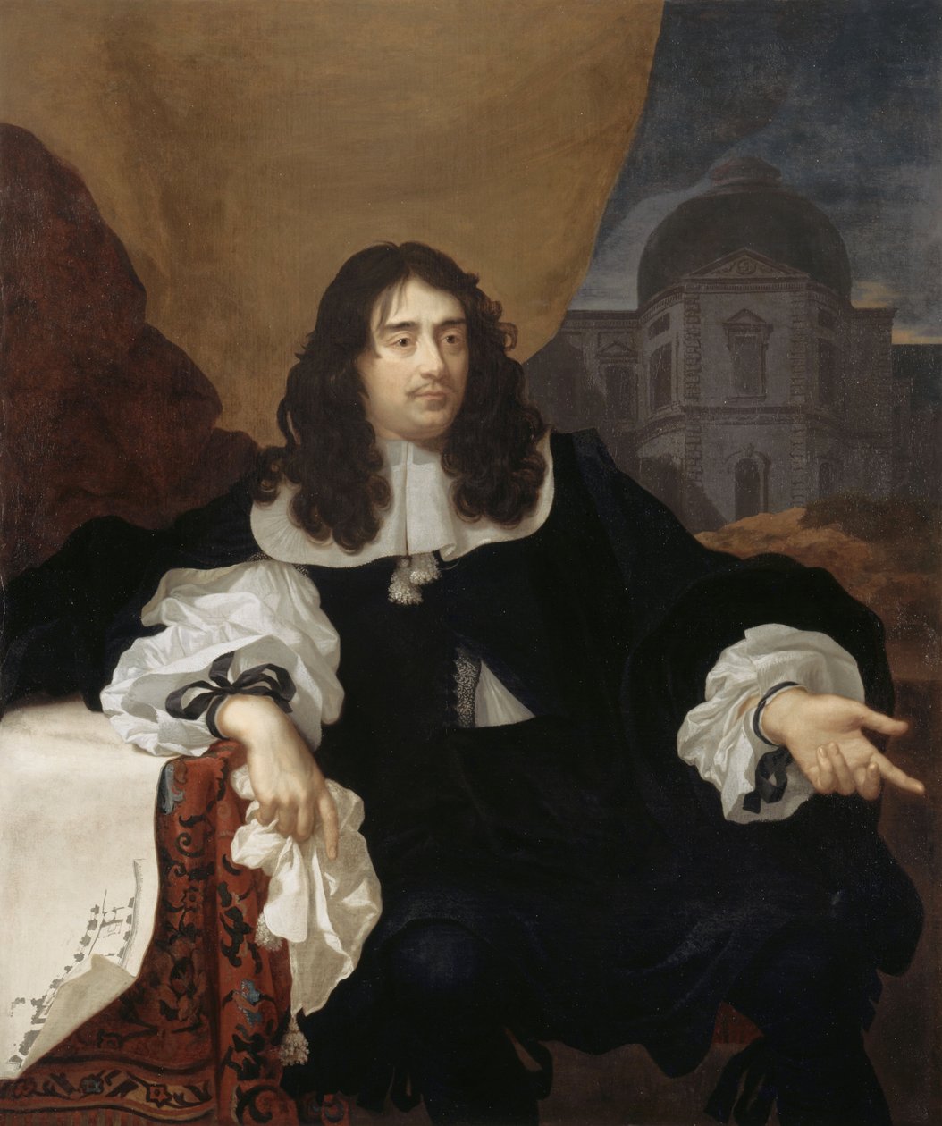 Louis Le Vau的肖像（1612-1670） 作者 不明